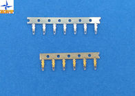 DF14 wire connector crimp terminals with 1.25mm pitch, gold-flash phosphor bronze terminals