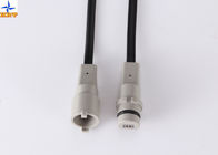 Black M12  / M8 Cable Assembly IP67 Waterproof / Connector Cable Assemblies