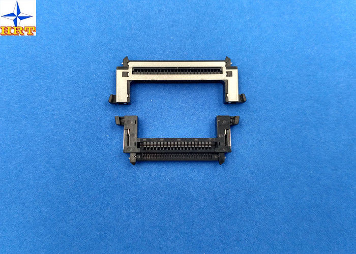 One Row 0.5mm Pitch Lvds Display Connector Type With Stainessless Shell